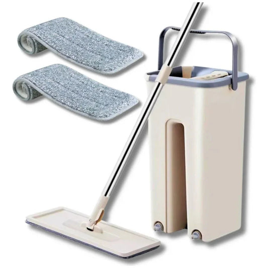 Fregona Con Cubo Multifuncional + 2 Refis - Magic Clean™s