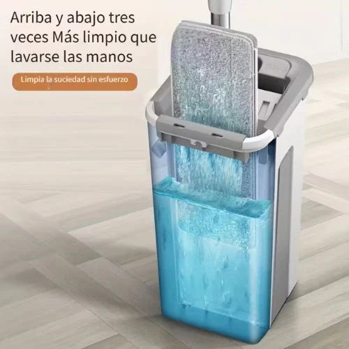 Fregona Con Cubo Multifuncional + 2 Refis - Magic Clean™s