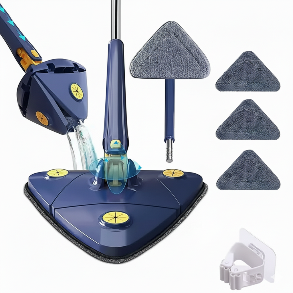 Fregona de Limpieza telescópica 360 + 3 Refis