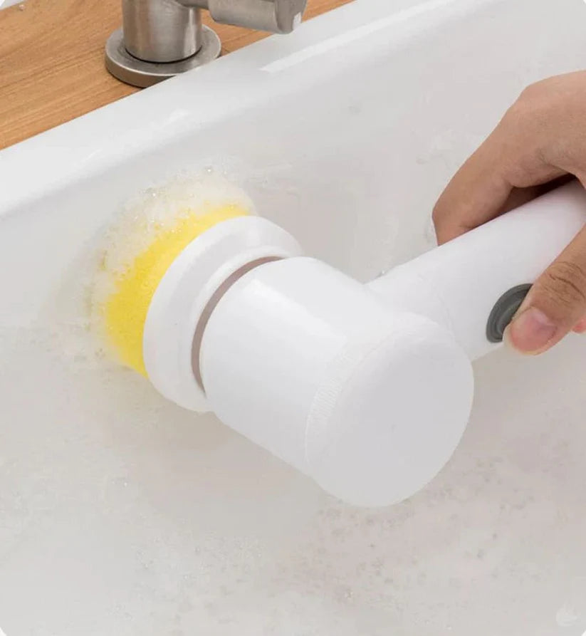 Cepillo 5 en 1 + Soporte de pared sin agujeros